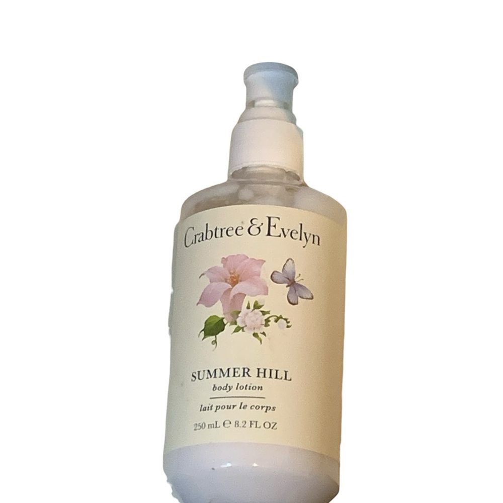 Crabtree & Evelyn Summer Hill Body Lotion 8.2oz 250ml NEW Discontinued & Rare